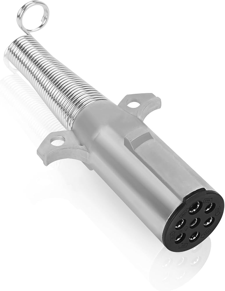 09.24208.24- Electrical Plug with Spring Guard 7 Way