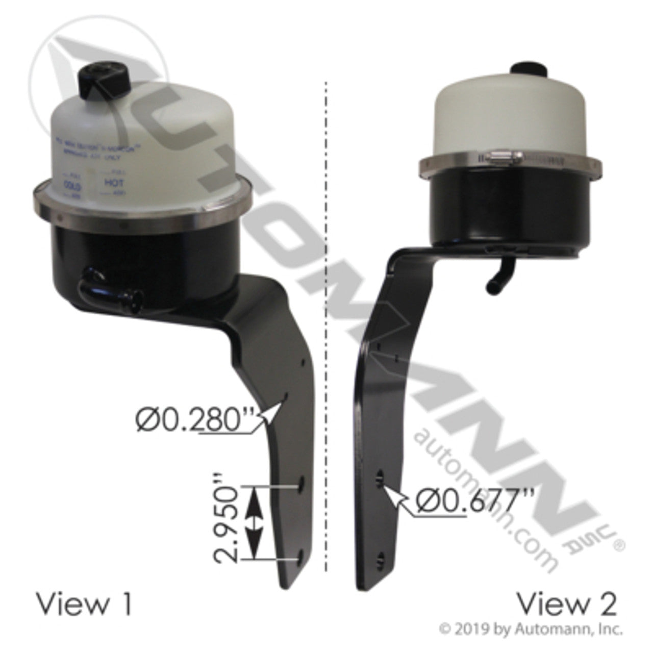 09.24011.24- Power Steering Reservoir for Paccar
