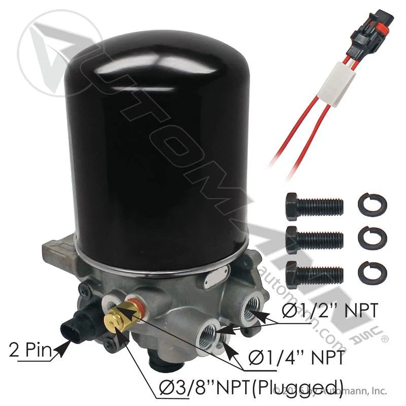 09.24169.24- AIR DRYER 12V- WABCO SS1200P TYPE