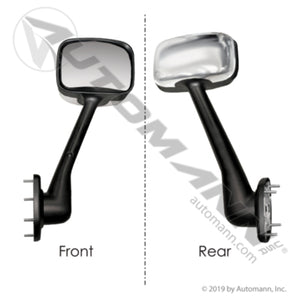 09.24018.24- Hood Mirror R/H Black for Freightliner 2018-