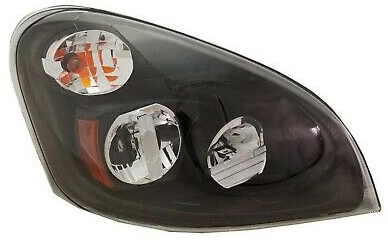 09.24068.24- Headlight LED R/H Black for Freightliner 2017-
