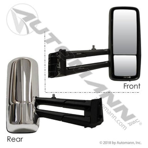 09.24076.24- Door Mirror Assy R/H Chrome for KW T680 2018+