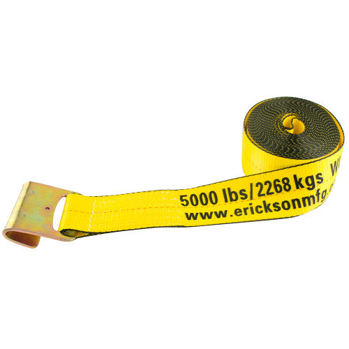 09.24307.24- 3″ x 30′ WINCH STRAP WITH FLAT HOOK
