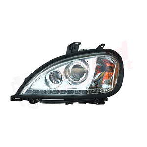 09.24239.24- Freightliner Columbia L/H Headlight Crystal (Optical Eye) With Stripe LED Drive