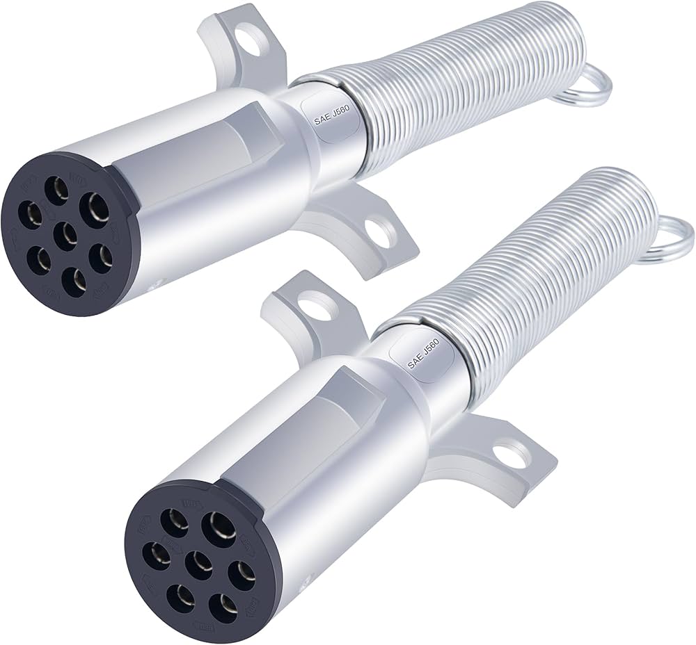 09.24208.24- Electrical Plug with Spring Guard 7 Way