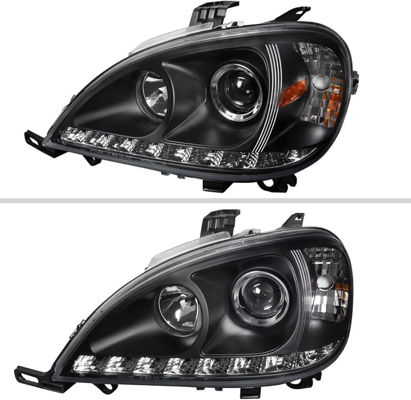09.24239.24- Freightliner Columbia L/H Headlight Crystal (Optical Eye) With Stripe LED Drive