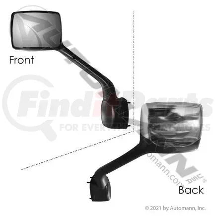 09.24025.24- Hood Mirror L/H Chrome w/signal for Paccar 2018+