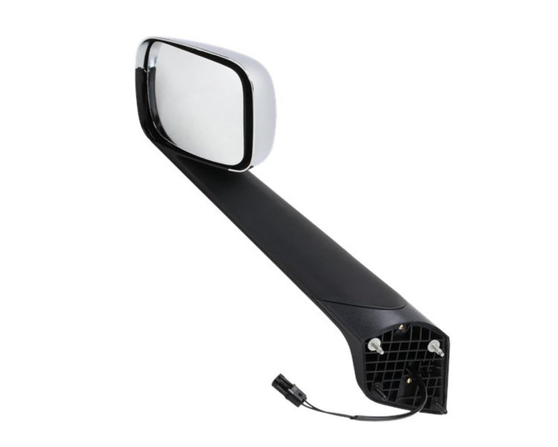 09.24029.24- Hood Mirror L/H Chrome w/signal for Freightliner 2018+