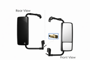 09.24038.24- Door Mirror R/H Black for Volvo 2018+